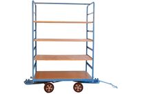 Remorque monotrace avec dossiers tube, 500 kg