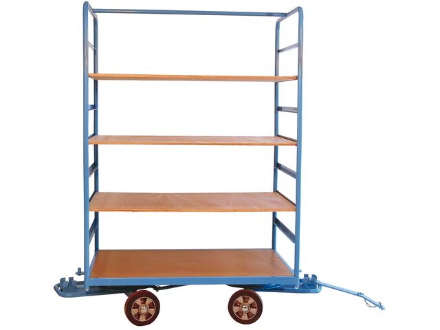 Remorque monotrace avec dossiers tube, 500 kg