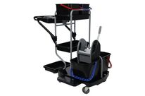 Manutan Expert - Chariot de ménage avec porte-sac - 15L - Éco-responsable - 10 ans garantie