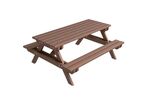 Benito - Table de pique-nique VRM215MB PVC 180 cm - Éco-responsable et recyclable