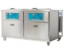 Nettoyeur ultrasons industriel double cuve 2 x 60 L avec filtration - fonctionnement 24/7 MW Tools UCI0602F