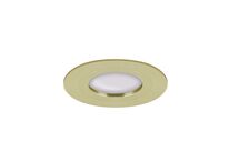 Support Spot Encastré GU10 Rond Doré