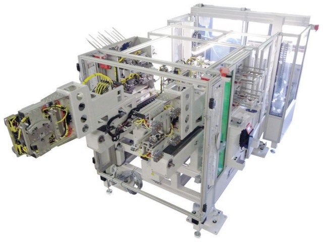 Système automatique d'alimentation d'étiquettes pour IML et pour presse à injecter | W837 TWIN