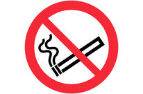Panneau Interdiction de fumer - Rigide Ø300mm - 4061412