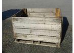 Caisse palette bois d'occasion | SAMUEL 1000x1200 mm 3ème CHOIX