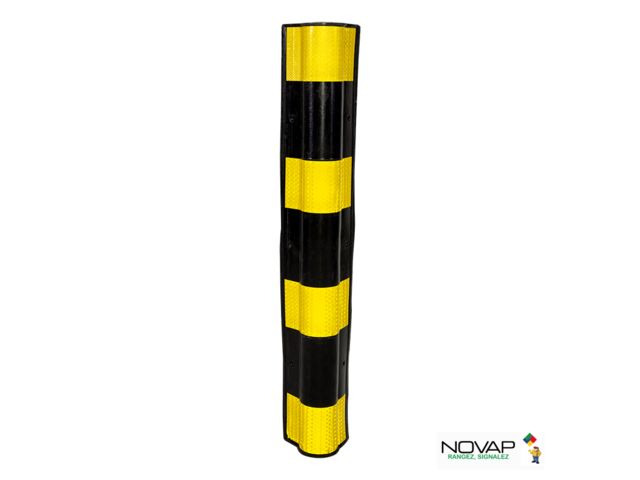 Profilé protection d'angle en caoutchouc - arrondi - 8004033