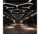 Pack de 10 - Suspension Linéaire LED 120cm 36W Interconnectable NOIR - Garantie 5 ans - Blanc