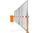 Barrière grillagée BLG 76 H / 76 L