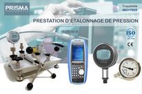 Prestation d’étalonnage de pression | Prisma Instruments 