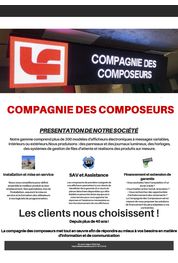 Catalogue Plaquette commerciale