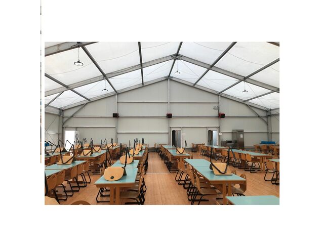 Bâtiments modulables pour salle de classe, réfectoire | LAURALU 