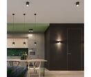 Applique Murale Cylindre pour Ampoule G9 - Noir