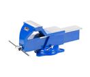 Dolex - Étau d'établi Tembo Acier - 125mm Mâchoire, Pivotant, 11kg - Éco-responsable