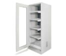 Armoires de stockage pour produits chimiques et corrosifs Série ECO Portes vitrées