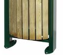 Corbeille publique Arkea bois 60 L