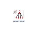 Elingue chaine 4 brins - crochets automatiques - CMU 4250 kg (classe 80)