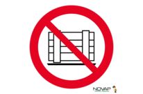 Panneau Ne pas obstruer - Novap