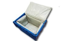 Emballage alimentaire isotherme - Isolation pour caisse croco gerbable | Double U 