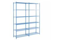 Rayonnage peint à tablettes tubulaires Quick’Tube