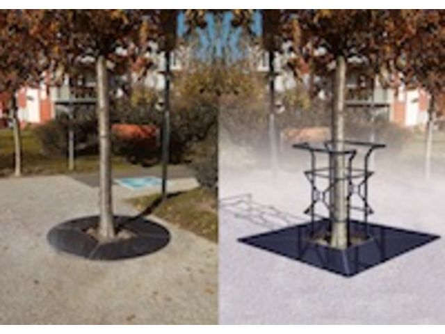 Grilles d'arbres