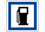 Panneau indication poste carburant CE15a