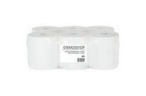 MPH1865 - Essuie-main rouleau 2 plis collés blanc 150m - Usage alimentaire - Recyclable