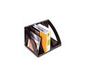 Trieur Vertical - Range Revues 6 cases Vertibox Noir