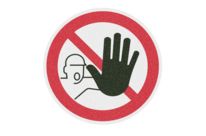 Signalisation au sol antidérapante Passage interdit