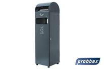 CENDRIER SUR PIED 3 L + POUBELLE 29 L / 300 X 250 X 990 CM