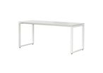 Bureau droit blanc 160 cm.