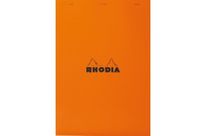 Bloc-bureau Rhodia 7,4 x 10,5cm petits carreaux 80 feuilles 80 gr