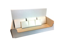 Présentoir de comptoir en carton ondulé