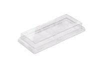 Couvercle PET 215 x 85 mm pour barquette OVEN RANGE 700 ml (x450) Firplast