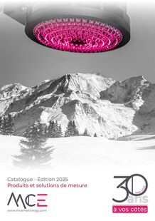 Catalogue produits et services MCE