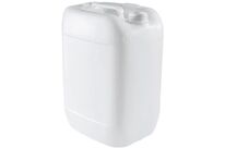 Jerrycan 20L Blanc Polyéthylène - Alimentaire, Recyclable, Norme UN Transport