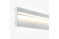 Profilé Aluminium Plinthe Couleur Argent 2M pour Ruban LED 10mm