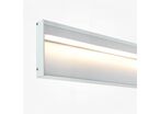 Profilé Aluminium Plinthe Couleur Argent 2M pour Ruban LED 10mm
