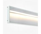 Profilé Aluminium Plinthe Couleur Argent 2M pour Ruban LED 10mm