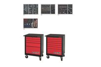 Servantes DAKARédition équipées de 263 outils