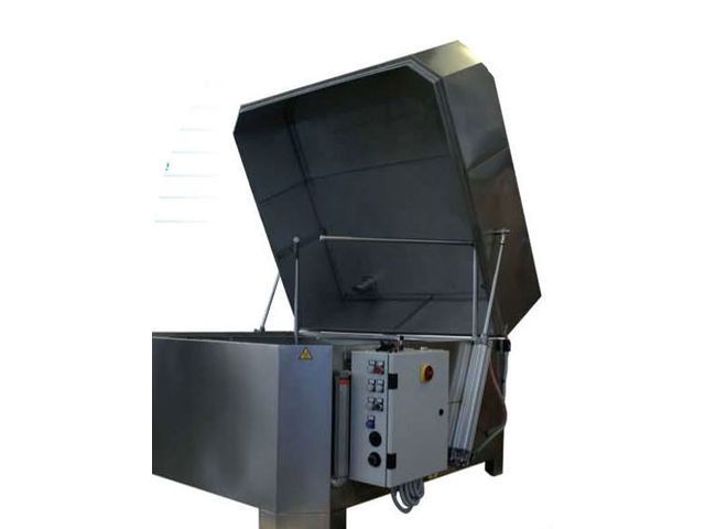 Machine cabine de dégraissage inox automatique à aspersion WASHER 1500 E POWER 