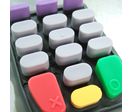 Claviers et pièces moulés en silicone