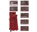 Servante d'outils professionnelle complète 417 pcs Teng Tools TCEMM417N