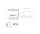 Détecteur de mouvement avec DIP Switch IP20