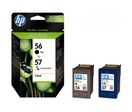 HP 56 et 57 C6656AE C6657AE 2 Cartouches encre
