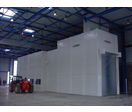 Cabine de peinture pour poids lourds et grandes machines
