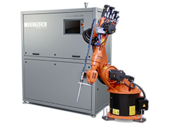 Système de nettoyage et de production de glace carbonique automatique COMBI 120H