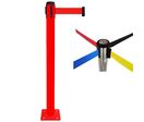 Poteau de Guidage à Sangle EVOLYS Rouge à Fixer