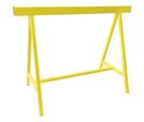 Tréteau en acier jaune - Charge max 900 kg - Largeur 99 cm - Robuste et stable