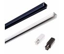 Rail Triphasé pour Spot LED - 1,5 m / Noir