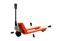 Transpalette manuel à 4 directions